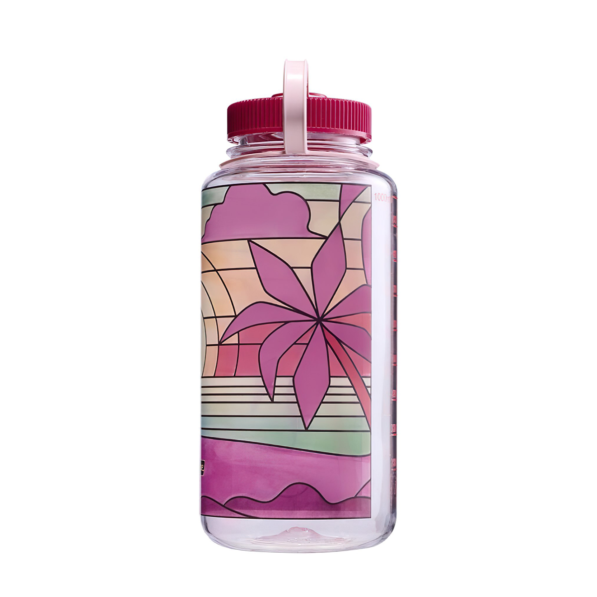 Nalgene Clear Stained Glass Wmb 1L Bình Nước Cắm Trại