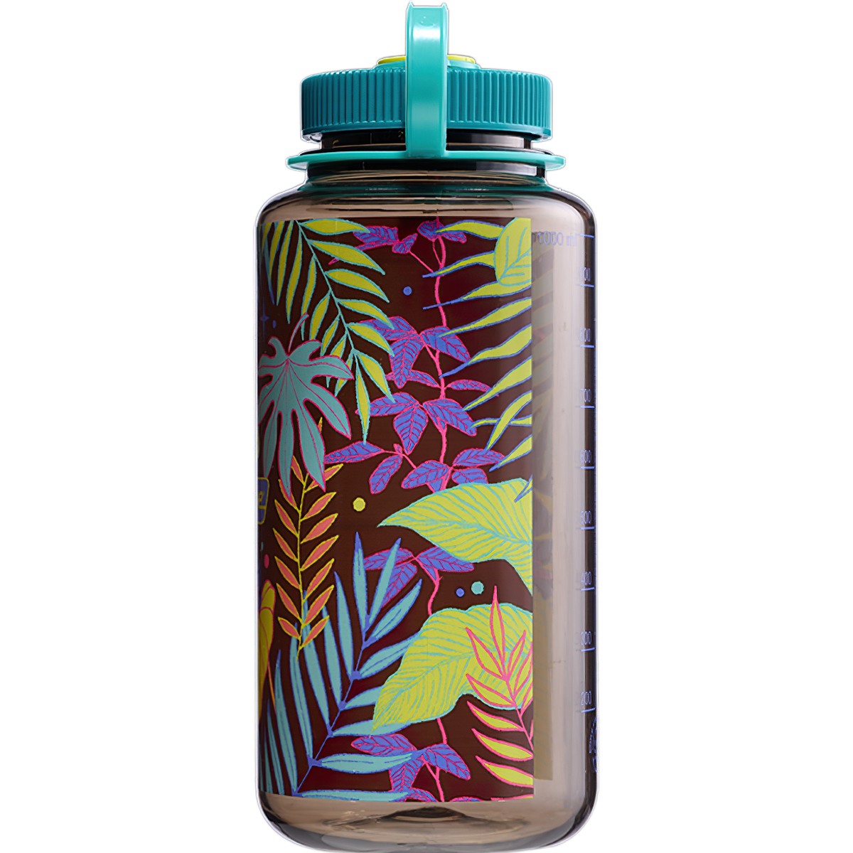Nalgene Psychedelic Botanical Print Wmb 1L Bình Nước Cắm Trại