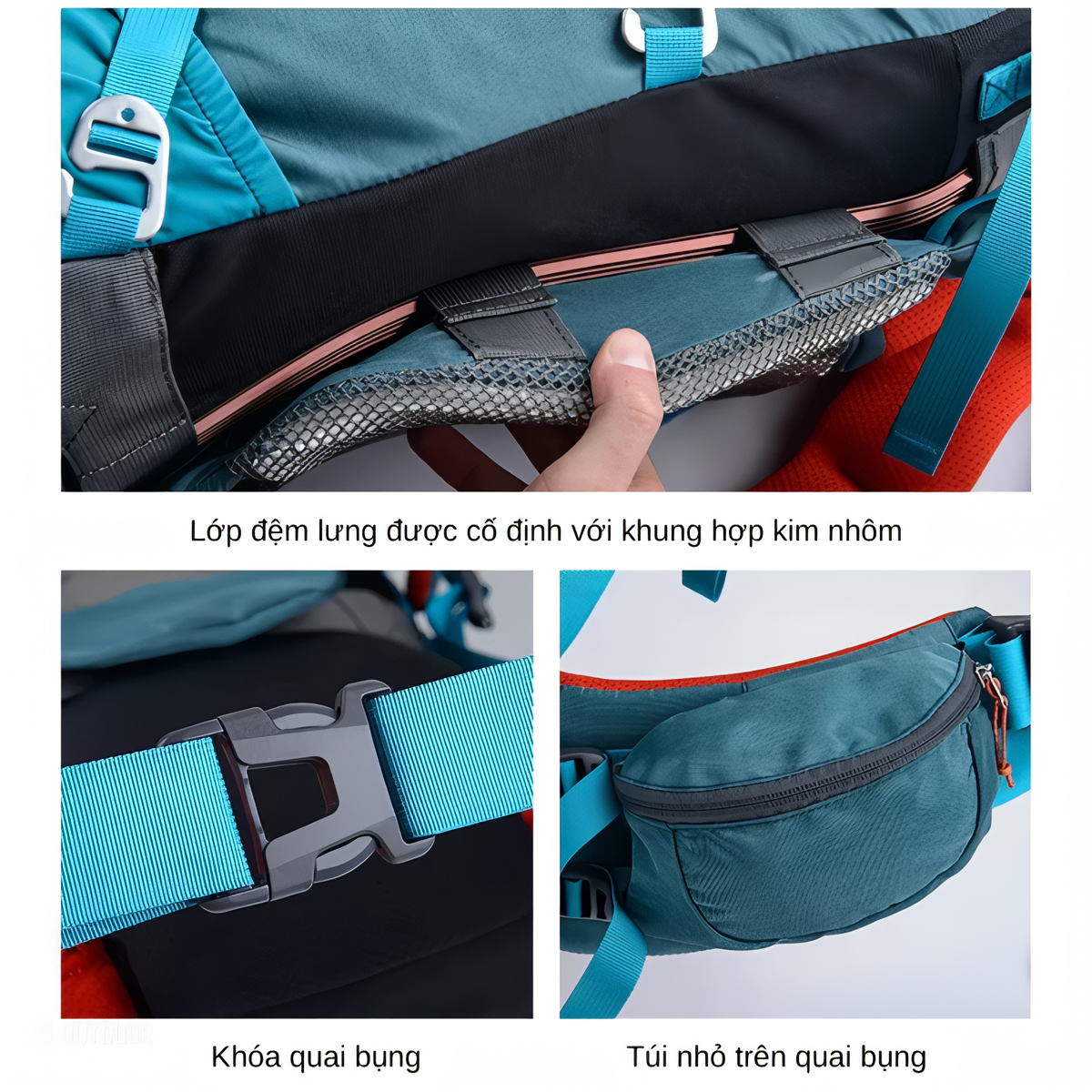 Naturehike Balo Du Lịch, Dã Ngoại Trekking 55L - NH16Y020-Q