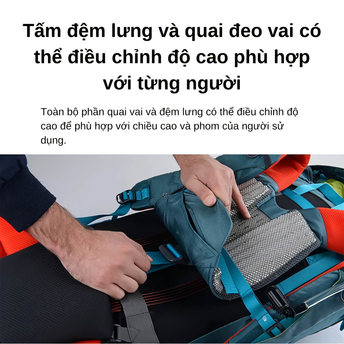 Naturehike Balo Du Lịch, Dã Ngoại Trekking 55L - NH16Y020-Q