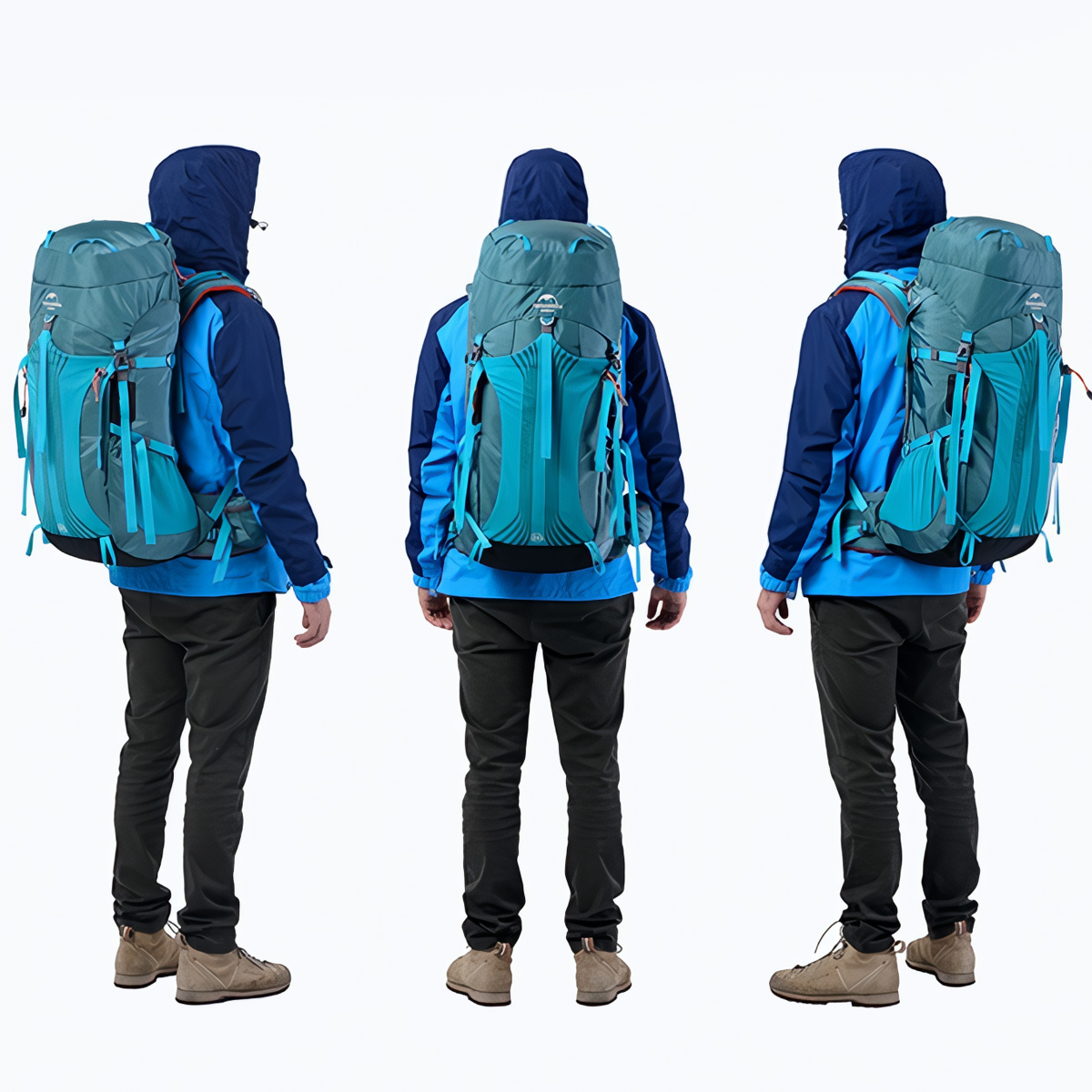 Naturehike Balo Du Lịch, Dã Ngoại Trekking 55L - NH16Y020-Q