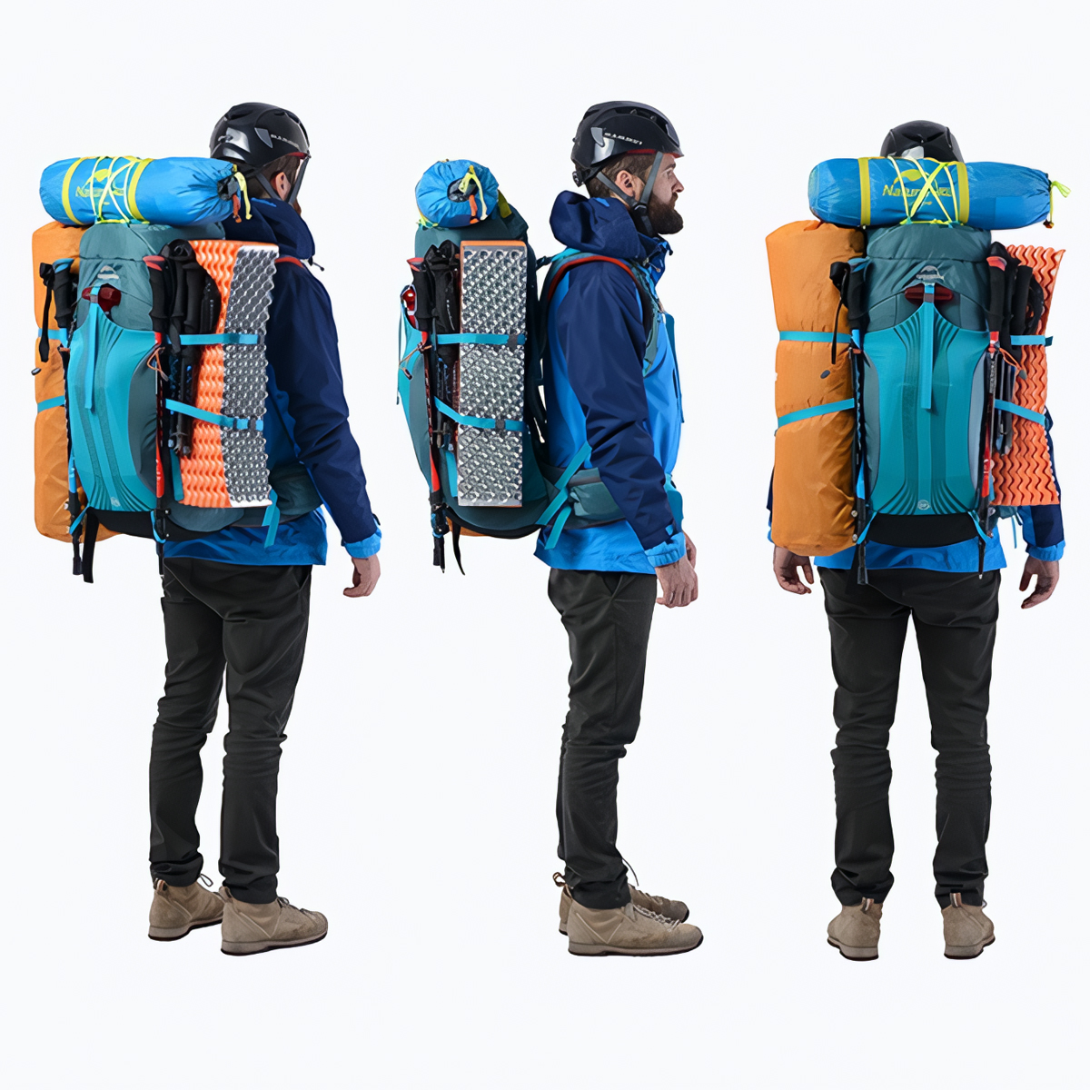 Naturehike Balo Du Lịch, Dã Ngoại Trekking 55L - NH16Y020-Q