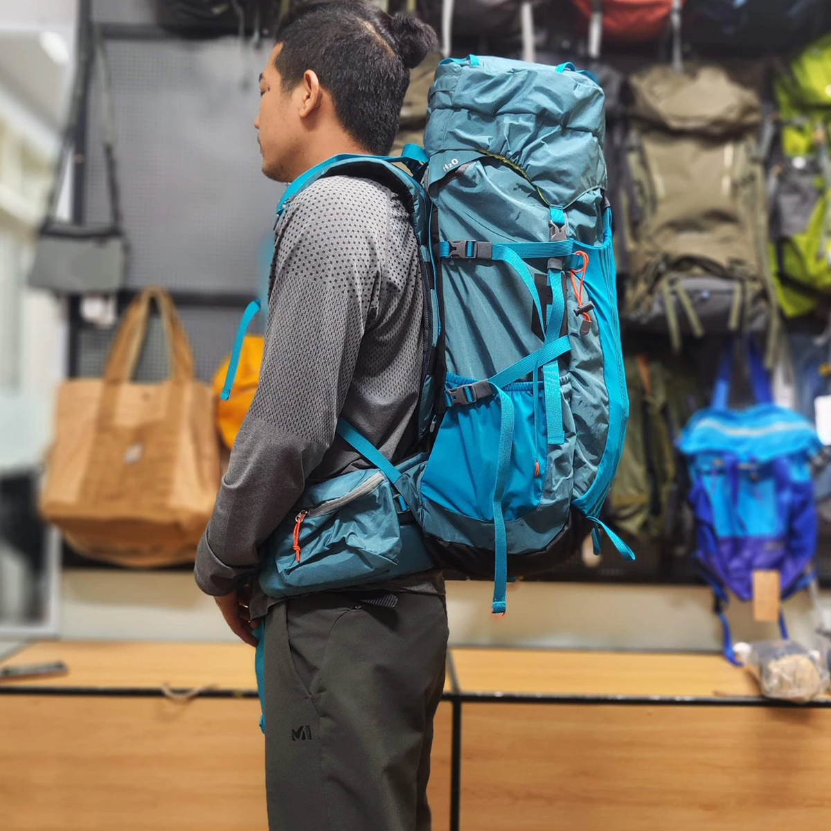 Naturehike Balo Du Lịch, Dã Ngoại Trekking 55L - NH16Y020-Q