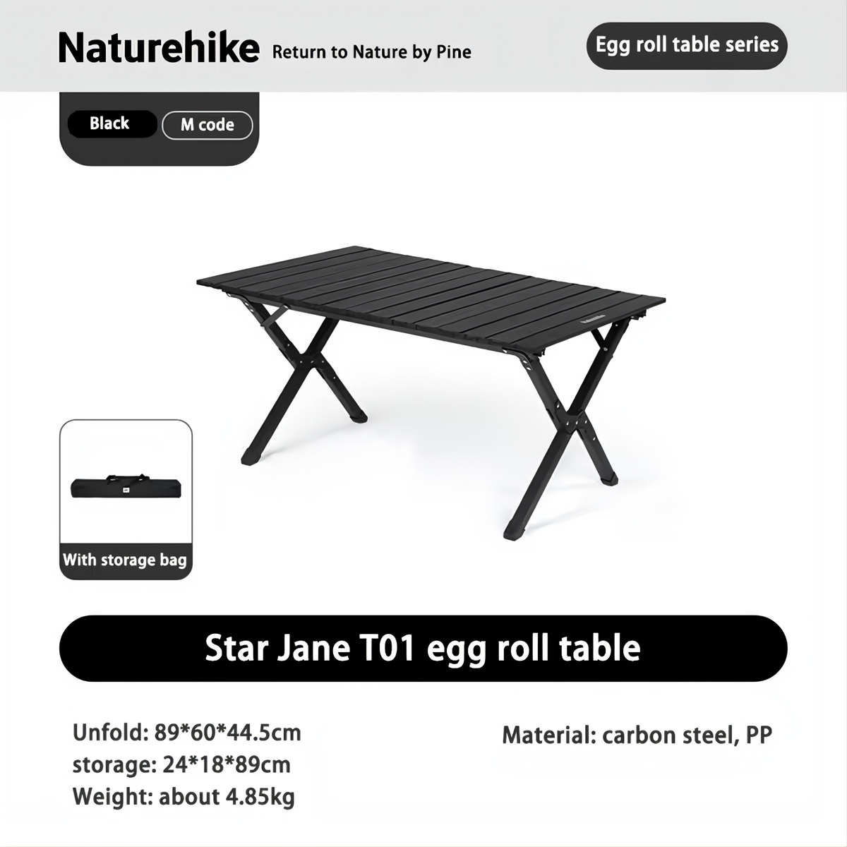 Naturehike Bàn Xếp Siêu Gọn Cắm Trại T01 - CNK2550JJ018