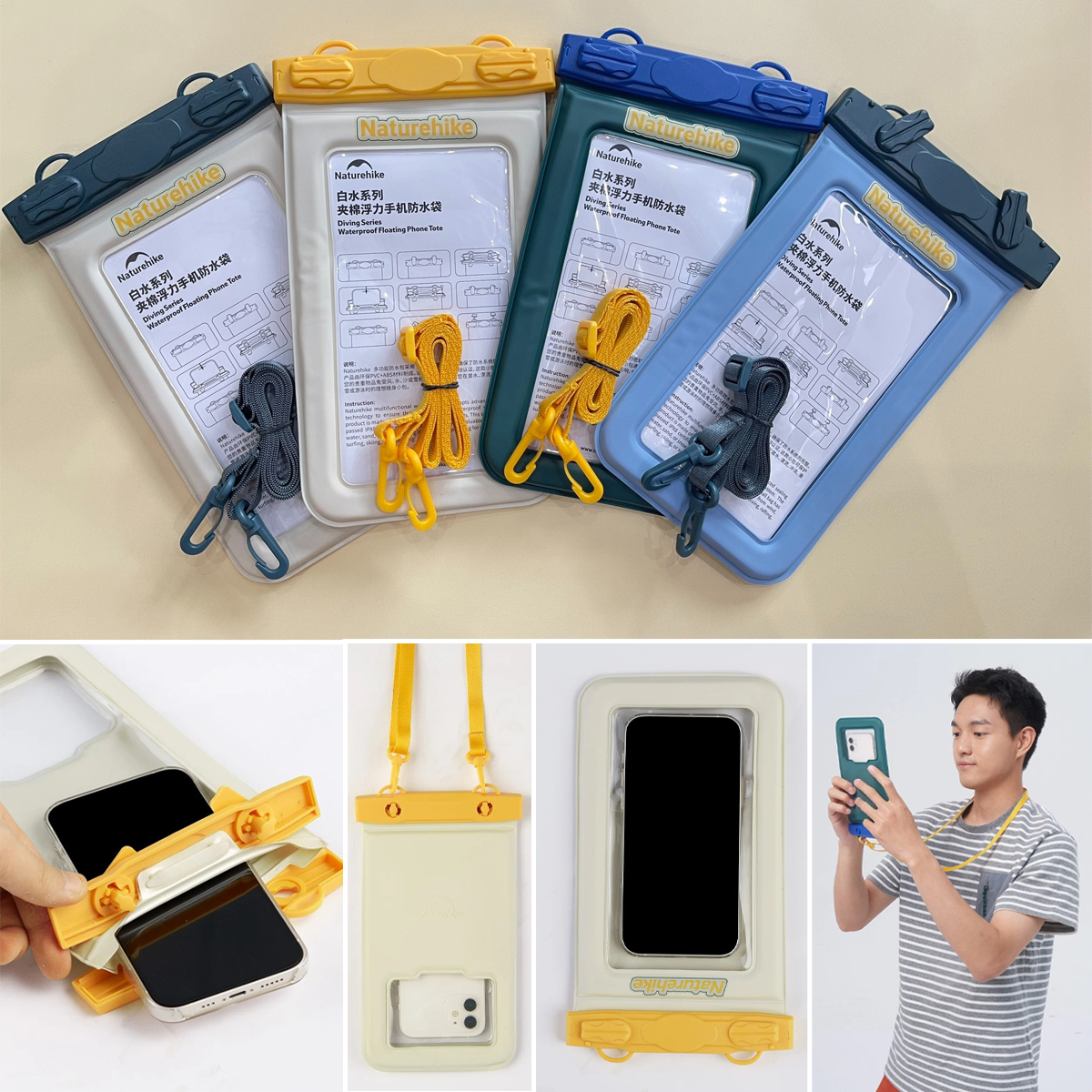 Naturehike Túi Đựng Điện Thoại Chống Nước CNK2300BS015