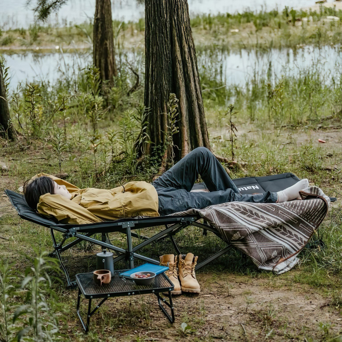 Naturehike CNK2300WS010 Giường Xếp Gấp Gọn Thông Minh