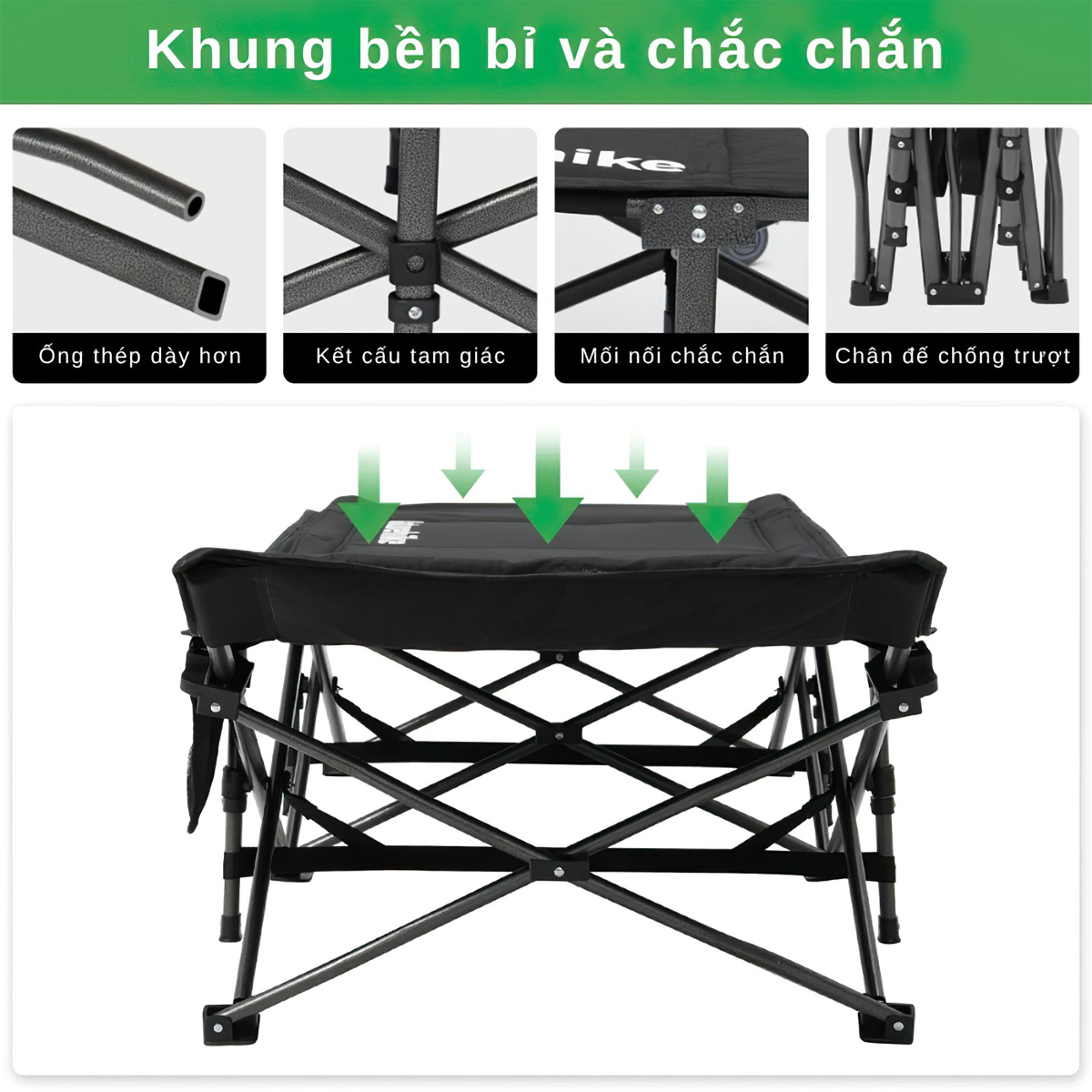 Naturehike CNK2300WS010 Giường Xếp Gấp Gọn Thông Minh