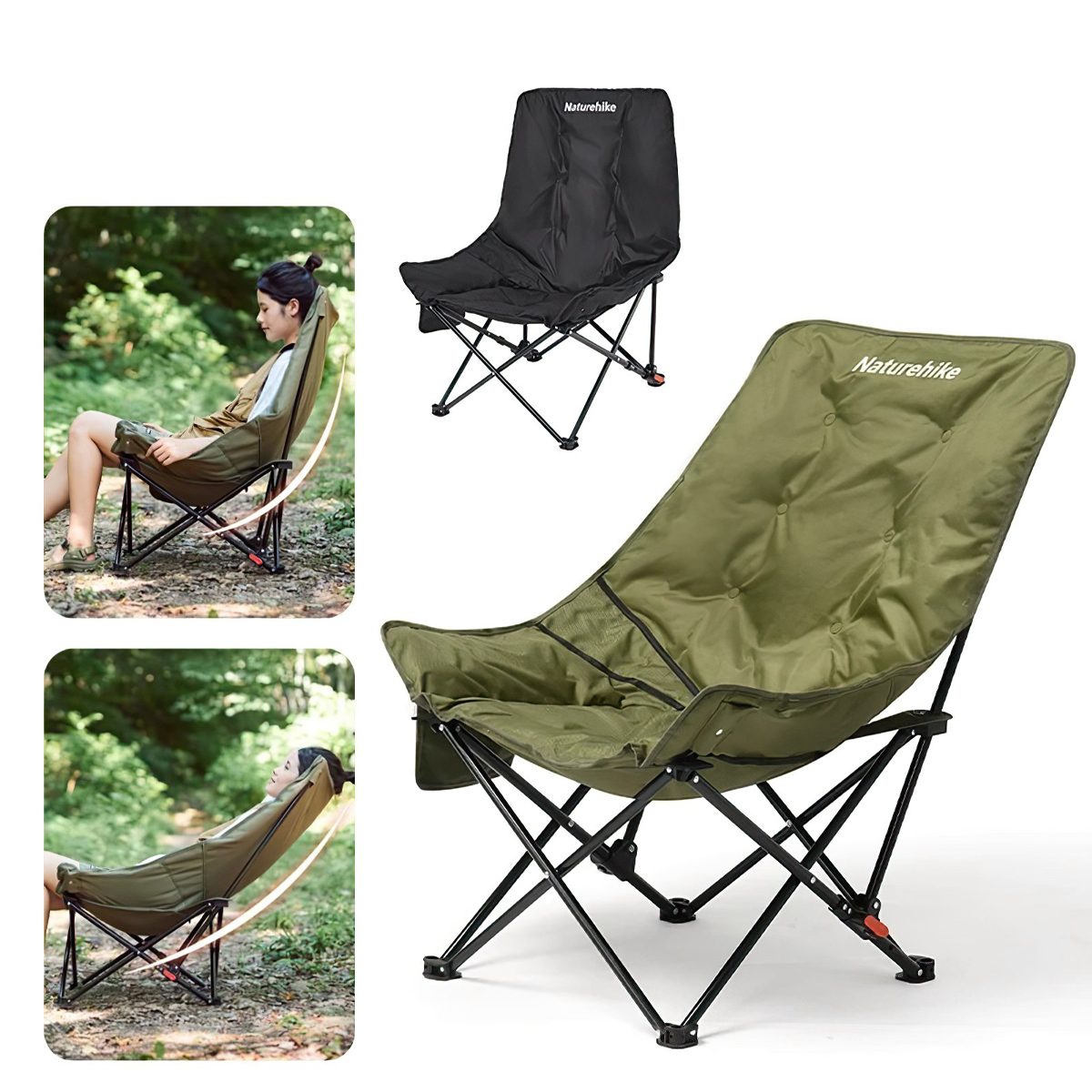 Naturehike Ghế Xếp Cắm Trại Du Lịch Ngả Lưng CNK2450JJ020