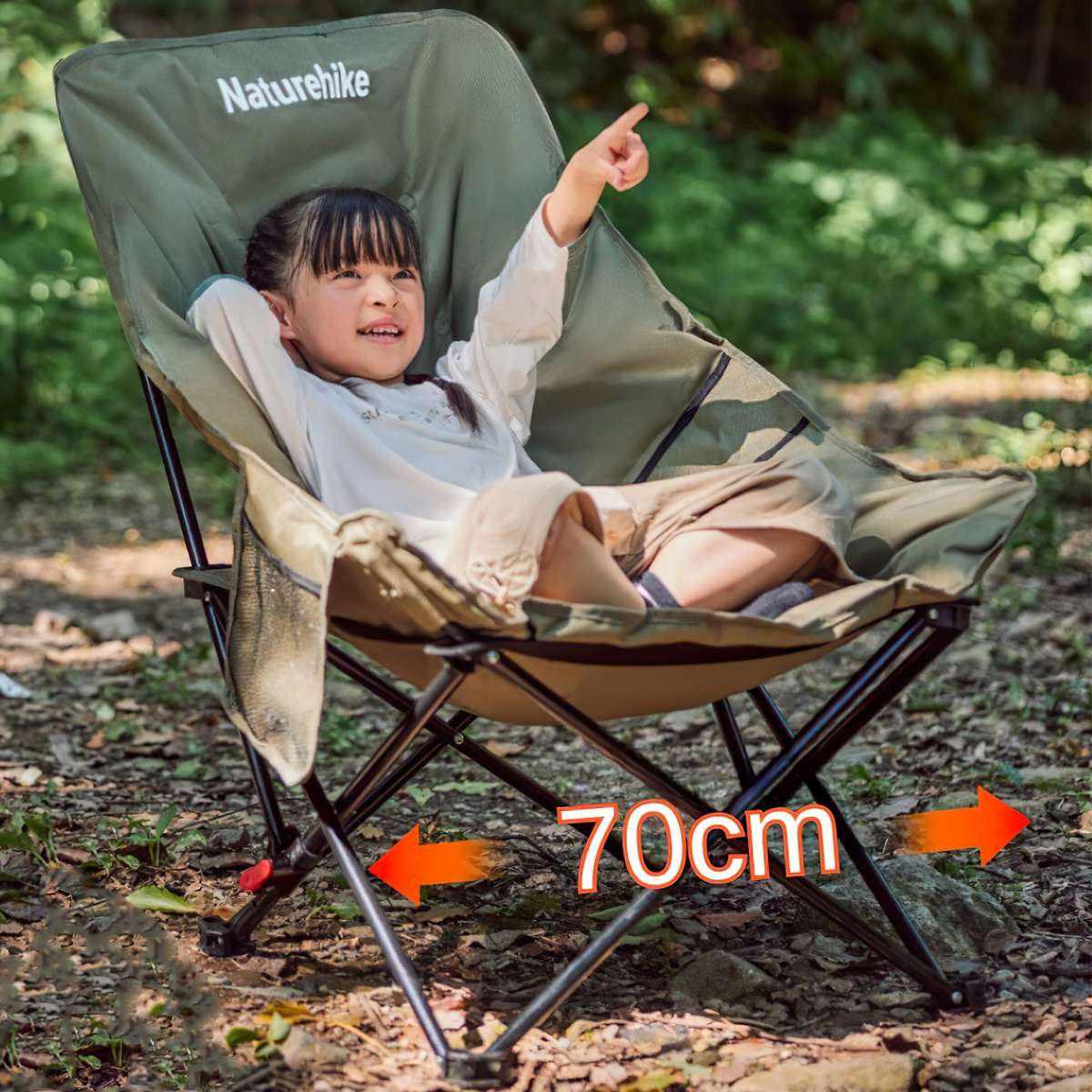 Naturehike Ghế Xếp Cắm Trại Du Lịch Ngả Lưng CNK2450JJ020