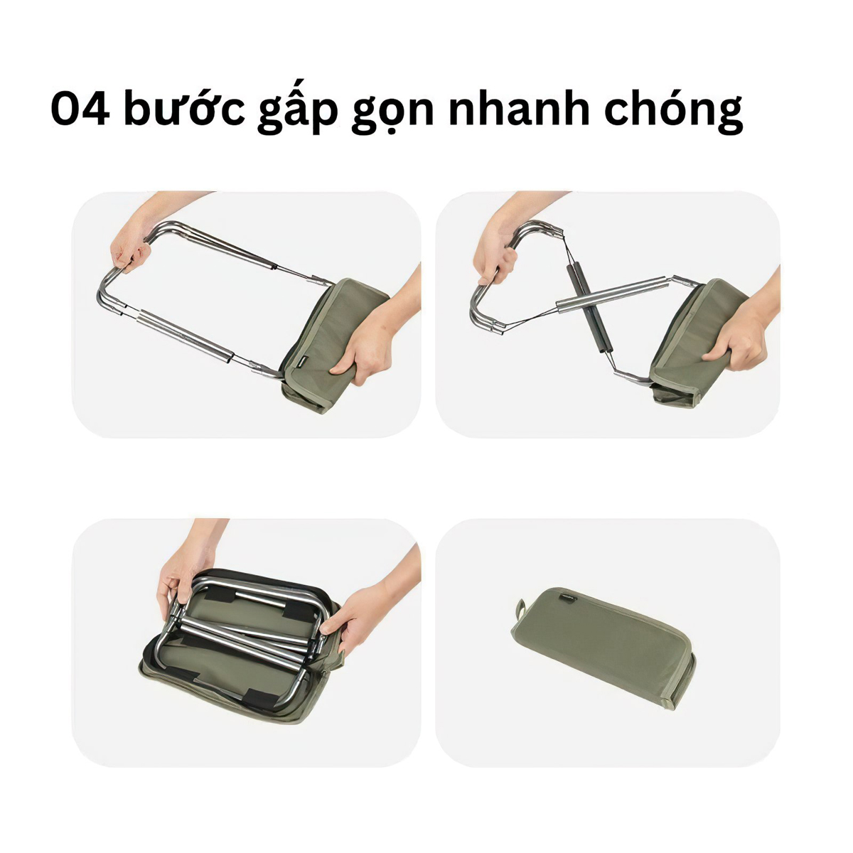 Naturehike Ghế Đẩu Mini, Siêu Nhẹ, Siêu Gọn CNK2550JJ011