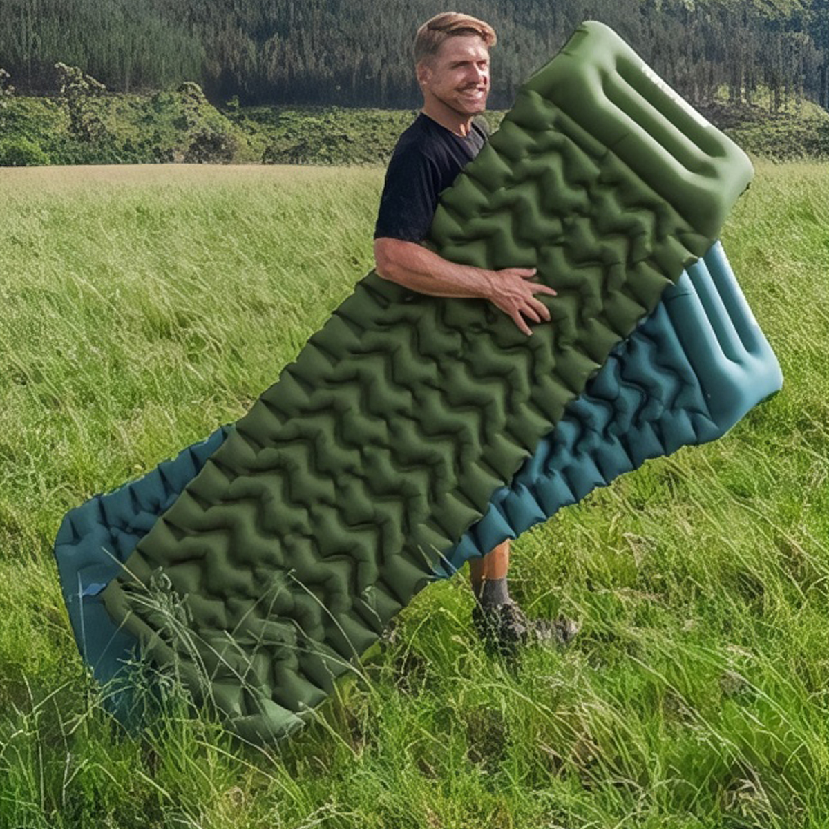 Naturehike Đệm Hơi Cắm Trại CNK2550WS019 FC01( kèm túi bơm )