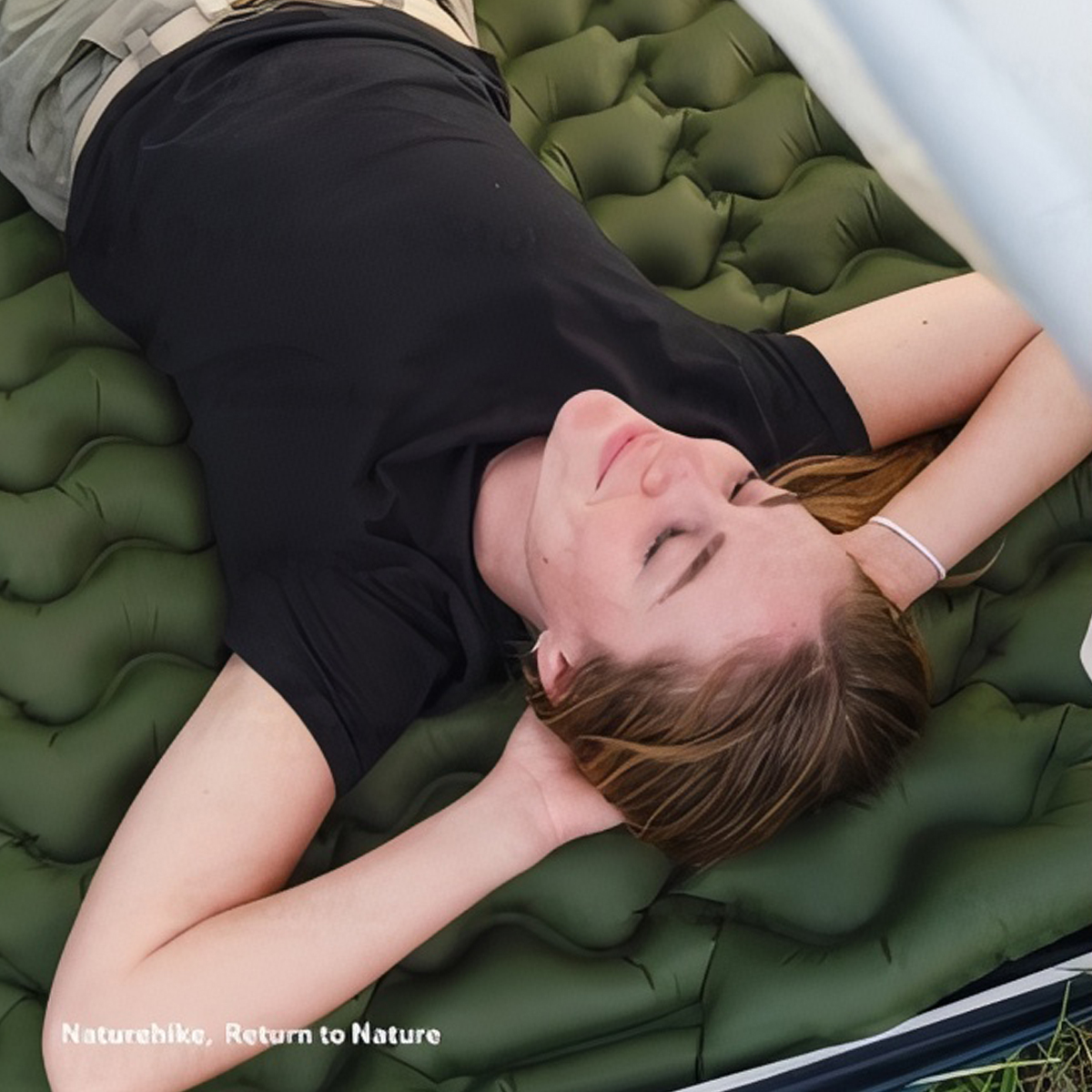 Naturehike Đệm Hơi Cắm Trại CNK2550WS019 FC01( kèm túi bơm )