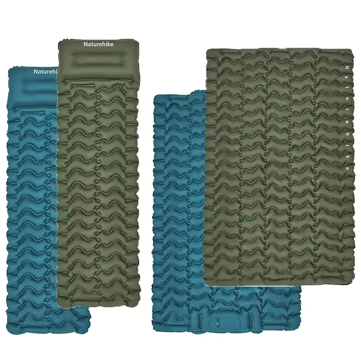 Naturehike Đệm Hơi Cắm Trại CNK2550WS019 FC01( kèm túi bơm )