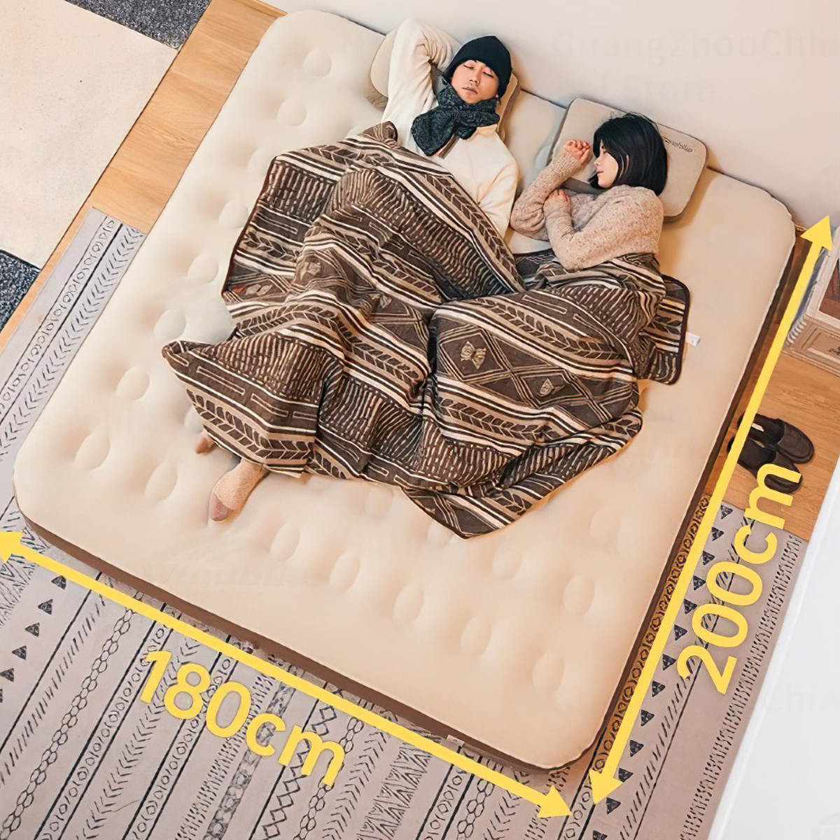 Naturehike Đệm Hơi Cắm Trại Du Lịch Glamping CNK2550WS013 ( NEW 2025 )