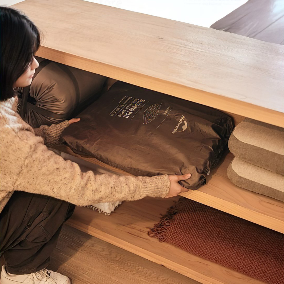 Naturehike Đệm Hơi Cắm Trại Du Lịch Glamping CNK2550WS013 ( NEW 2025 )