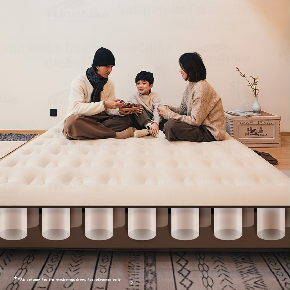 Naturehike Đệm Hơi Cắm Trại Du Lịch Glamping CNK2550WS013 ( NEW 2025 )