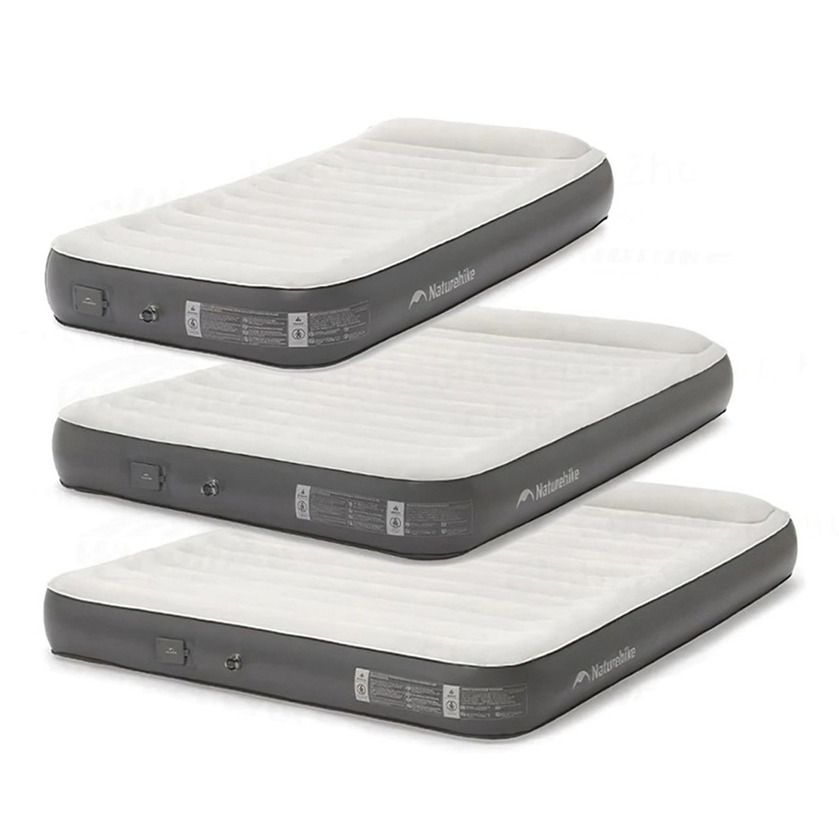 Naturehike Đệm Hơi Cắm Trại Kèm Bơm Tích Điện CNK2450WS040