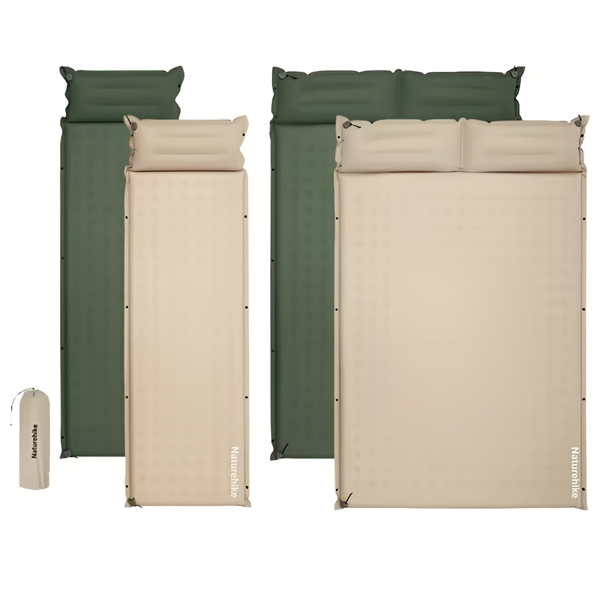 Naturehike Đệm Hơi Tự Bơm Xếp Gọn Cắm Trại CNK2550WS025