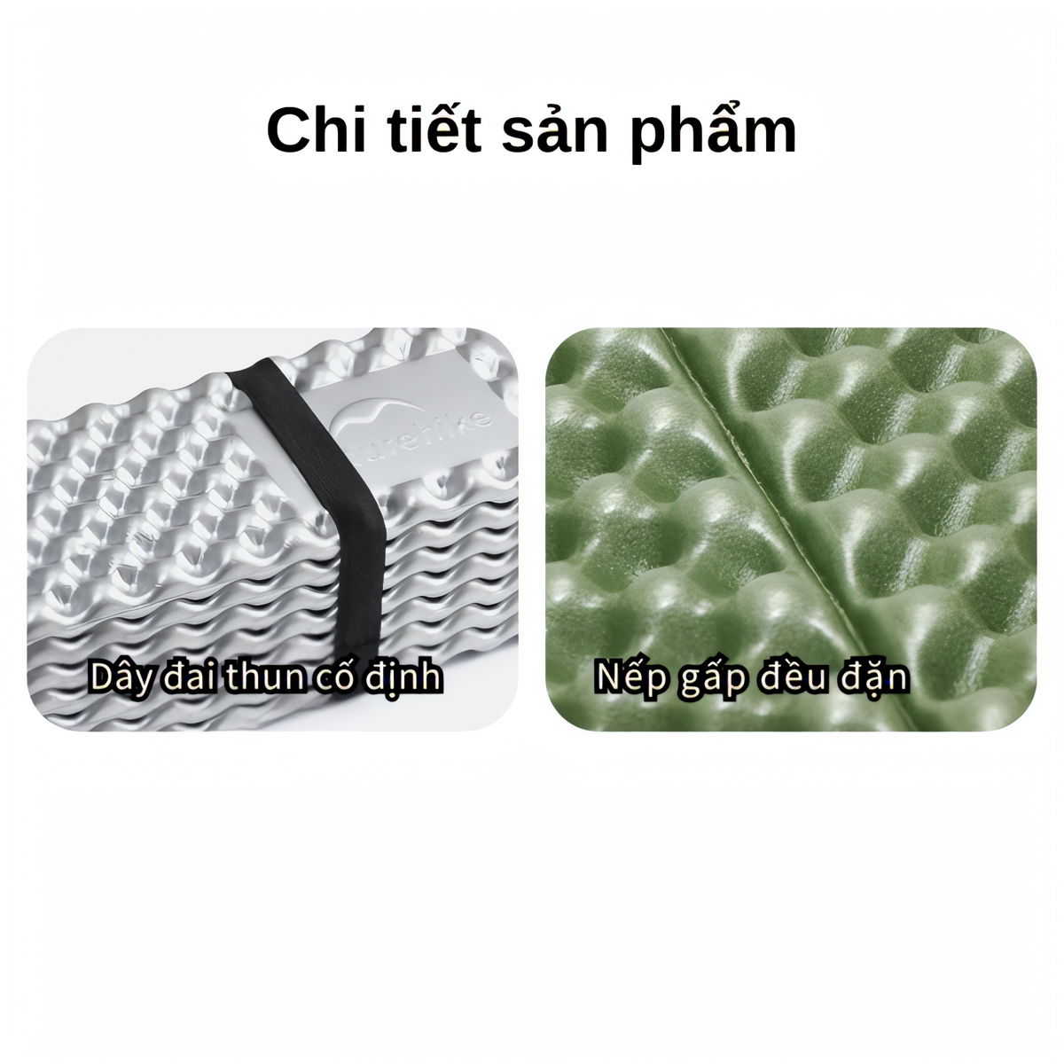 Naturehike Đệm Xốp Cách Nhiệt Đơn - Đôi Cắm Trại CNK2450WS044