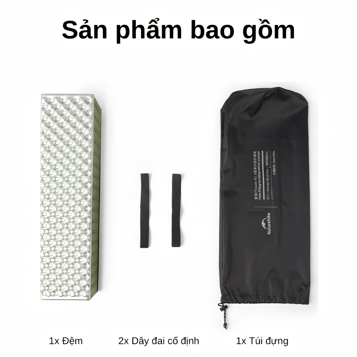 Naturehike Đệm Xốp Cách Nhiệt Đơn - Đôi Cắm Trại CNK2450WS044