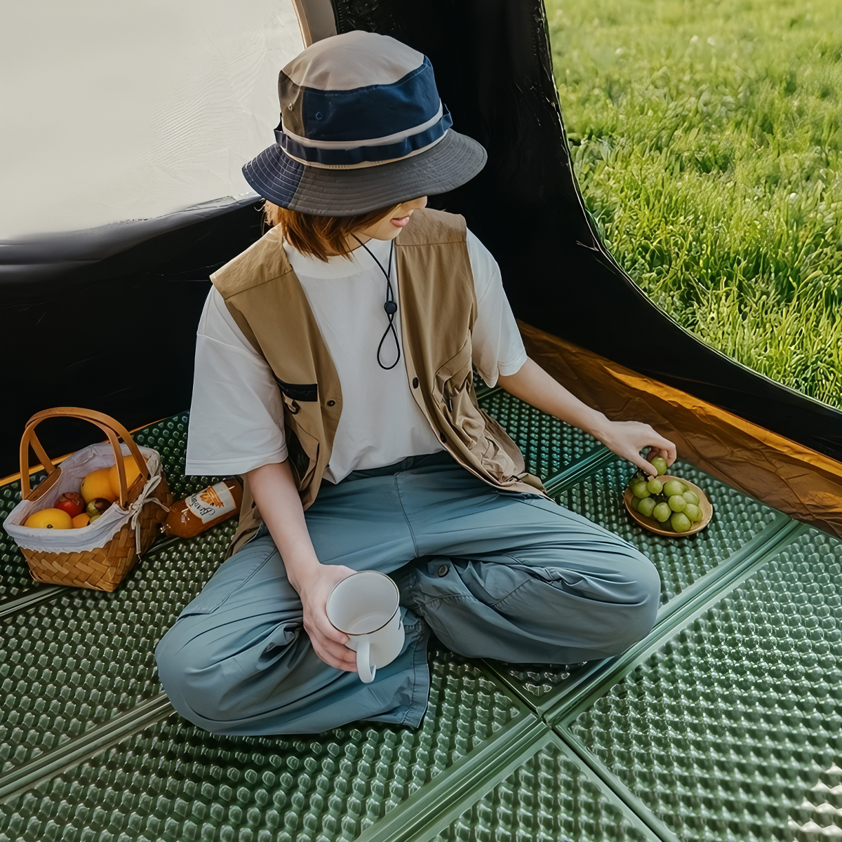 Naturehike Đệm Xốp Cách Nhiệt Đơn - Đôi Cắm Trại CNK2450WS044