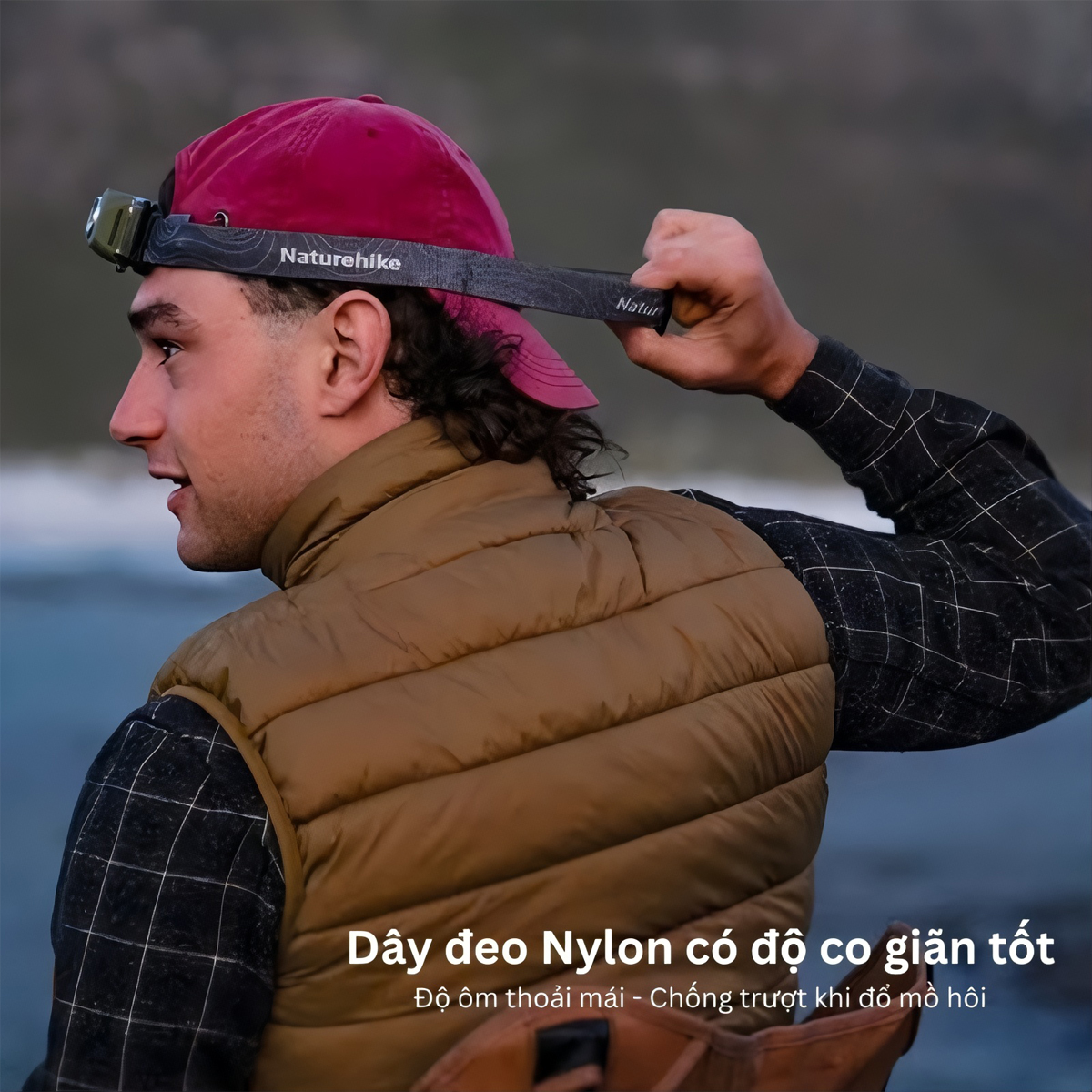 Naturehike Đèn pin Cắm Trại Đội Đầu pin AAA CNK2300DQ016