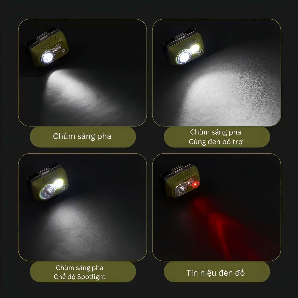 Naturehike Đèn pin Cắm Trại Đội Đầu pin AAA CNK2300DQ016