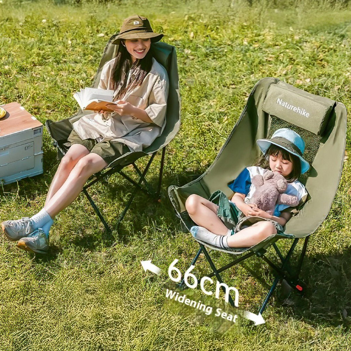 Naturehike Ghế Xếp Cắm Trại Du Lịch Ngả Lưng CNK2550JJ019