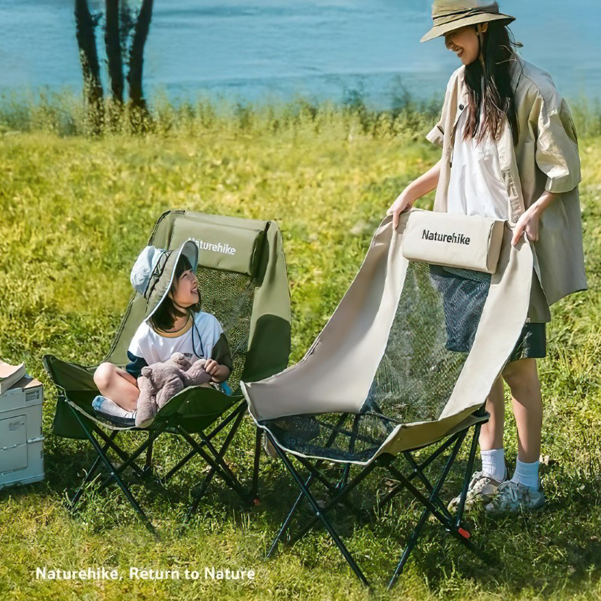 Naturehike Ghế Xếp Cắm Trại Du Lịch Ngả Lưng CNK2550JJ019