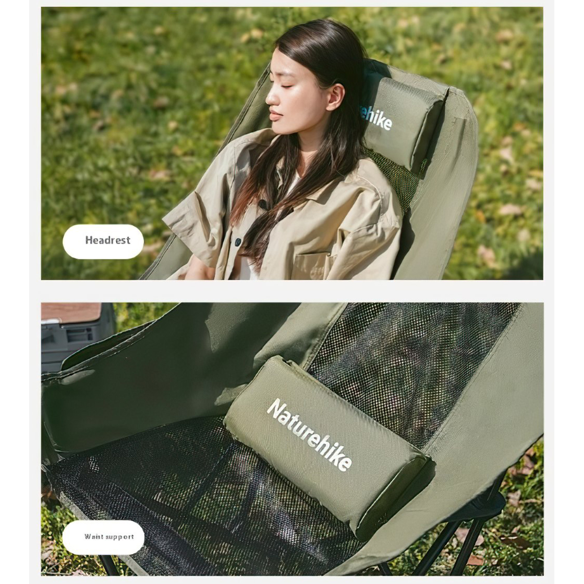 Naturehike Ghế Xếp Cắm Trại Du Lịch Ngả Lưng CNK2550JJ019