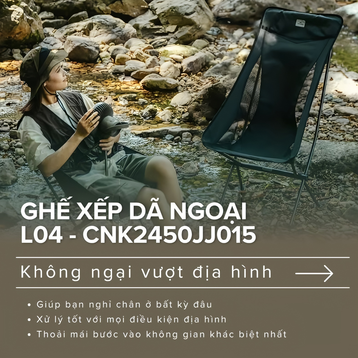 Naturehike Ghế xếp mini gọn nhẹ CNK2450JJ015 – L04