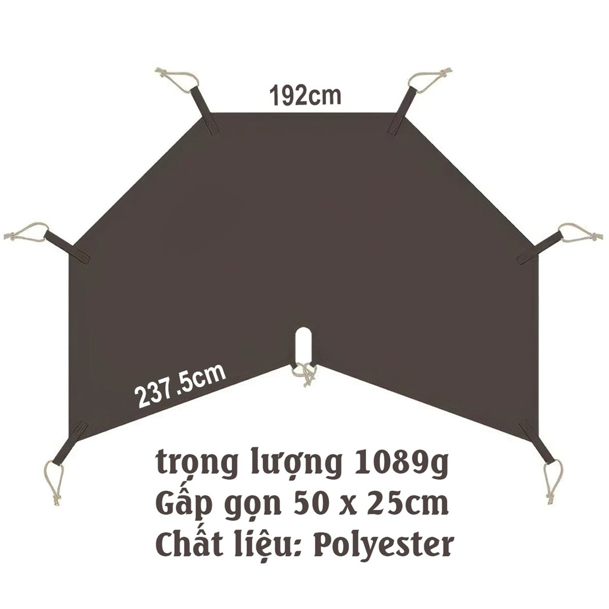 Naturehike Lều Cắm Trại Mông Cổ 5-8 người Octagonal Pyramid Tent NH20ZP014