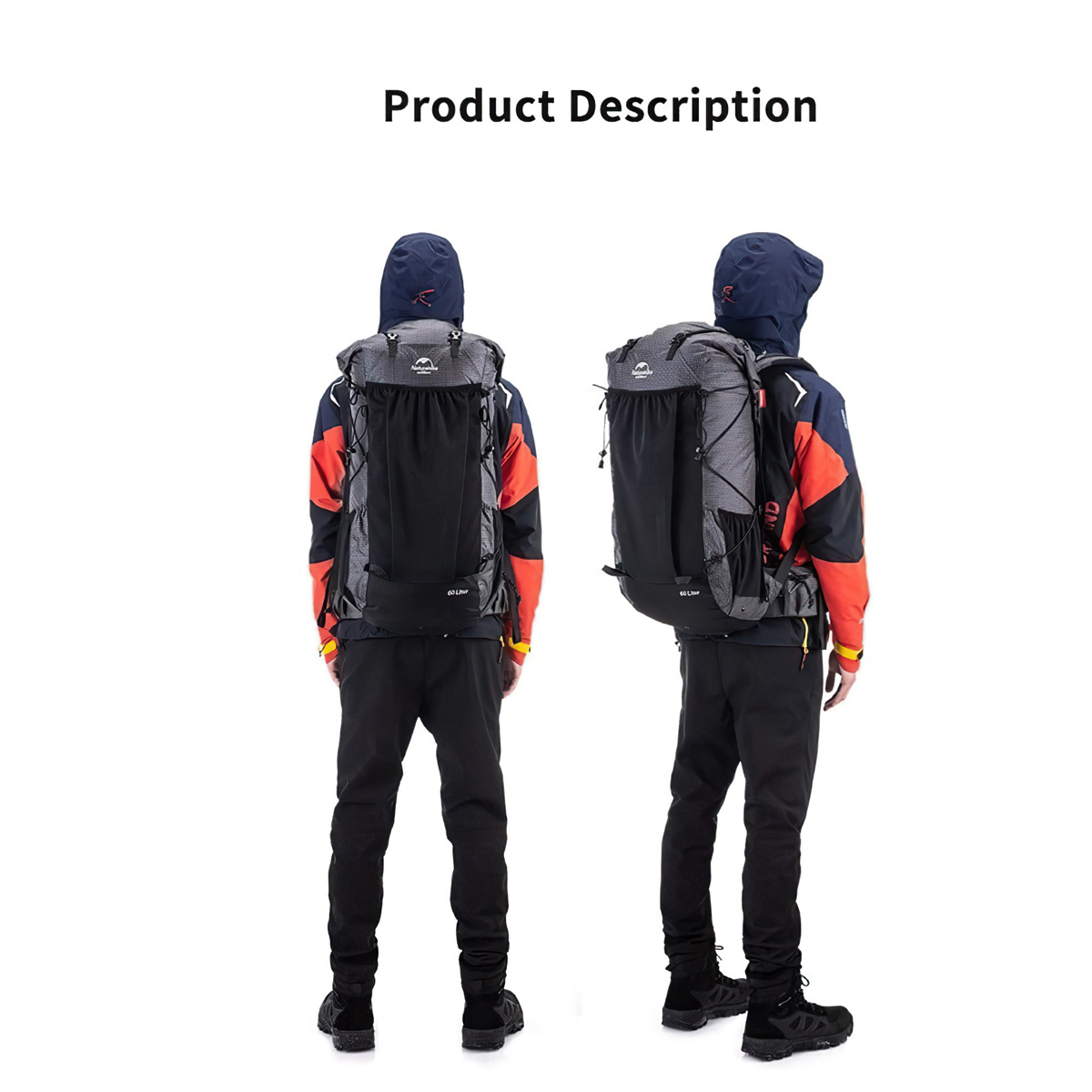 NatureHike Balo leo núi 40 + 5L Cắm Trại NH20BB113