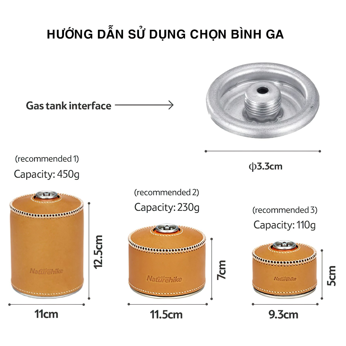 Naturehike Bếp Ga Đôi Gấp Gọn Glamping NH22RJ003