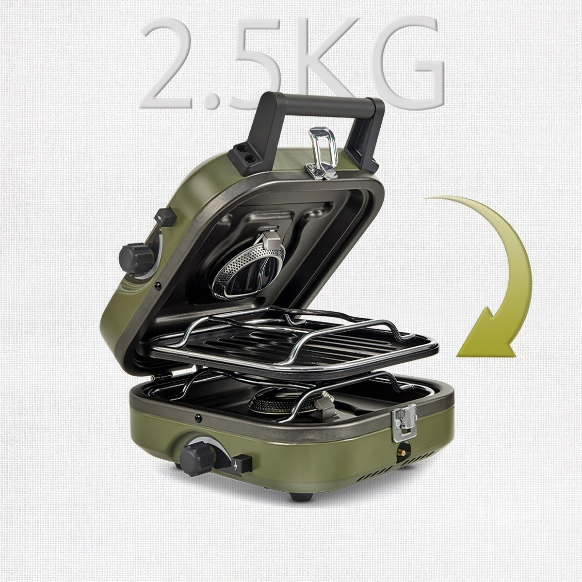 Naturehike Bếp Ga Đôi Gấp Gọn Glamping NH22RJ003