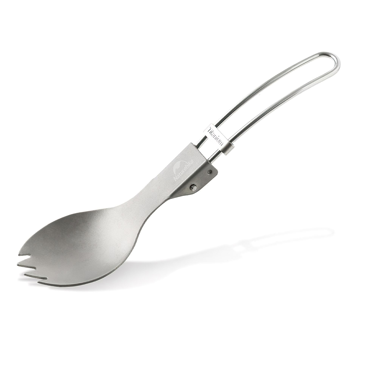 Naturehike Thìa Dĩa Gấp Gọn Titanium Cắm Trại NH18C001-J