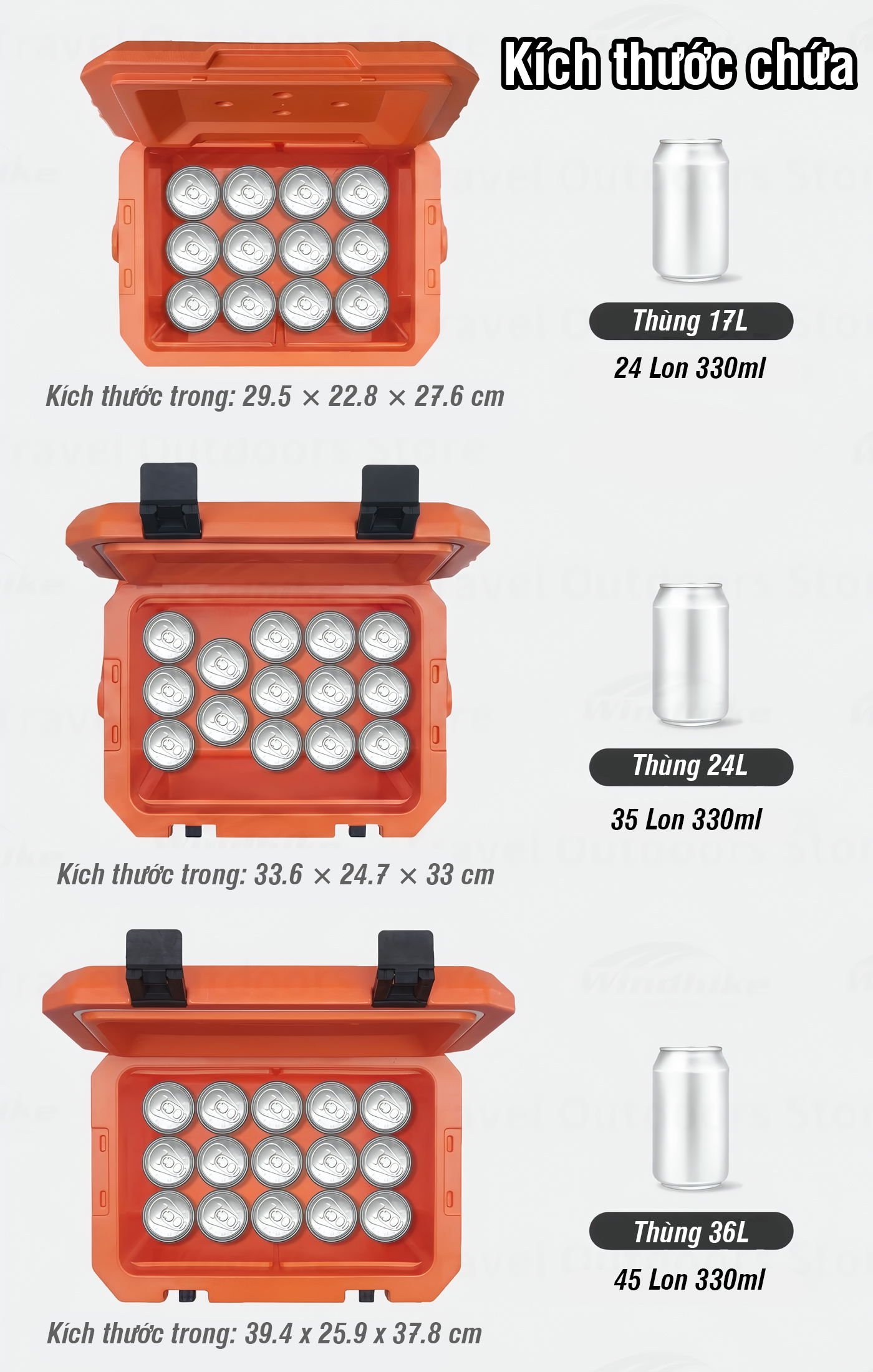 Naturehike Thùng Đá Giữ Lạnh Cắm Trại Whales-Pro CNK2650CF012