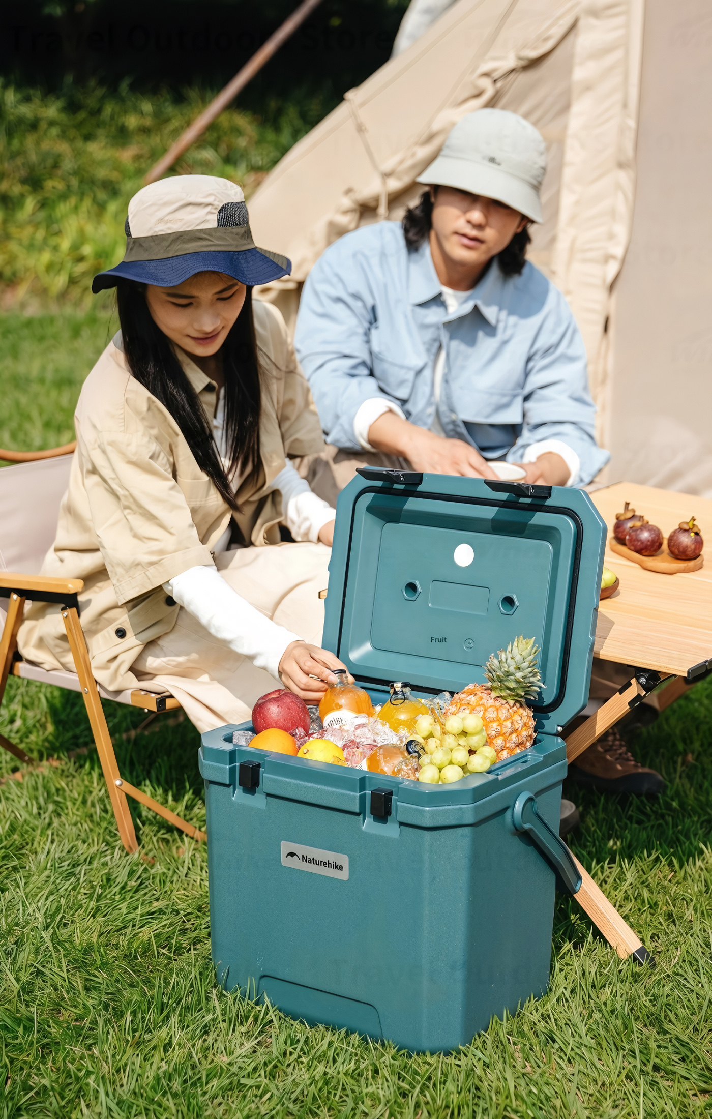 Naturehike Thùng Đá Giữ Lạnh Cắm Trại Whales-Pro CNK2650CF012