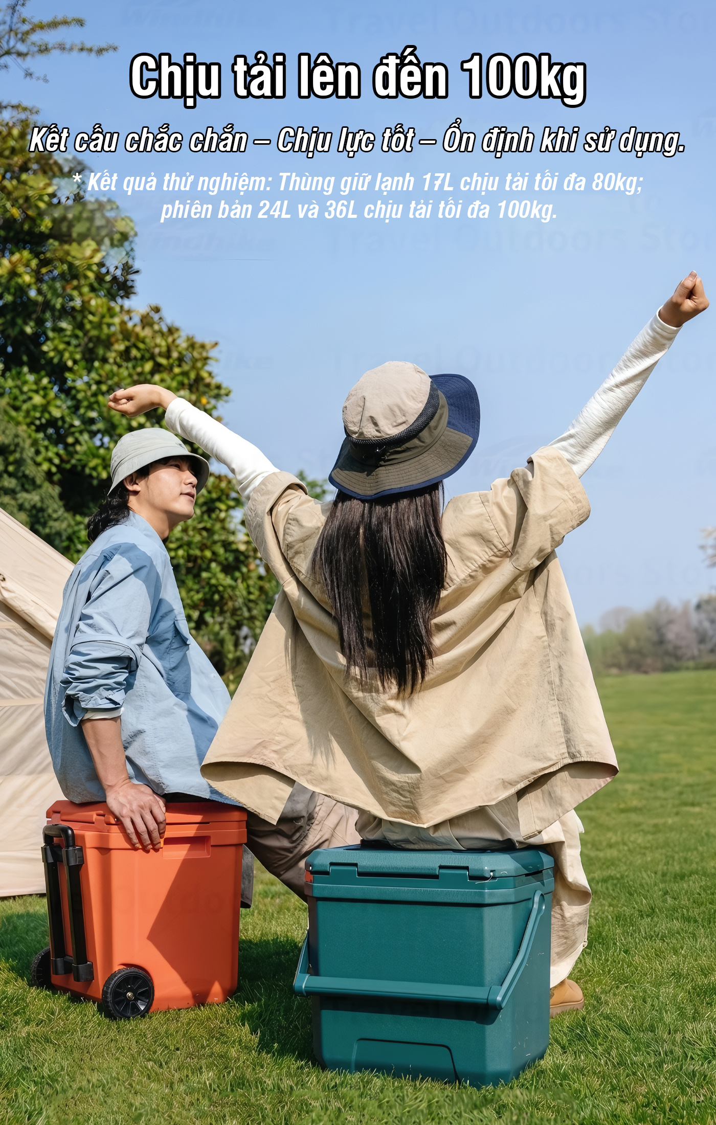 Naturehike Thùng Đá Giữ Lạnh Cắm Trại Whales-Pro CNK2650CF012
