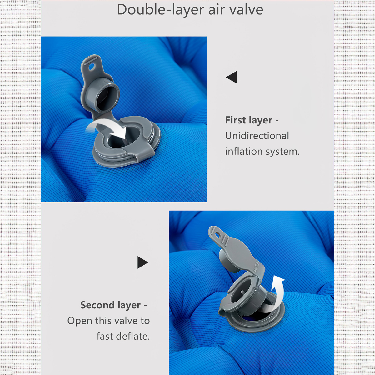 Nệm hơi đơn FC-10 single sleeping pad NH19Z032-P và NH19Z001-P/ túi hơi NH19Q033-D