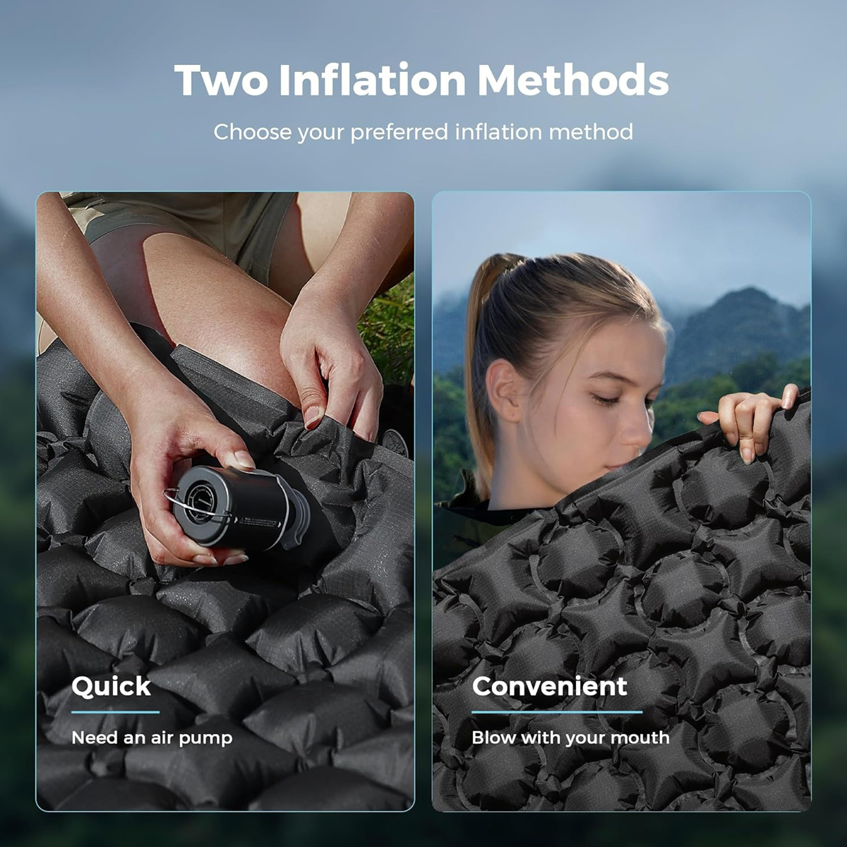 Flextail ZERO MATTRESS Nệm Hơi Đơn - Lightweight Inflatable Sleeping Pad Air Mattress