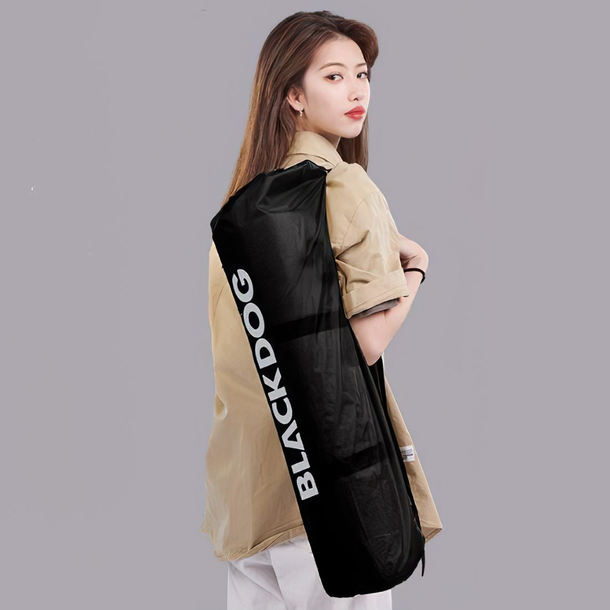 Nệm Hơi Tự Bơm Cắm Trại Blackdog