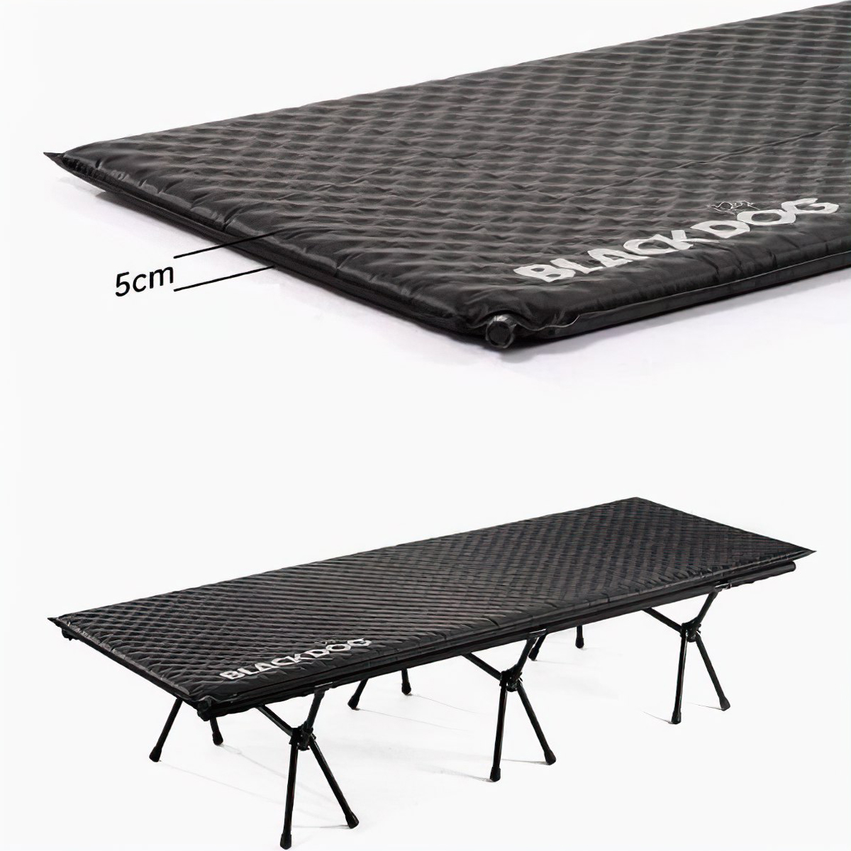 Nệm Hơi Tự Bơm Cắm Trại Blackdog