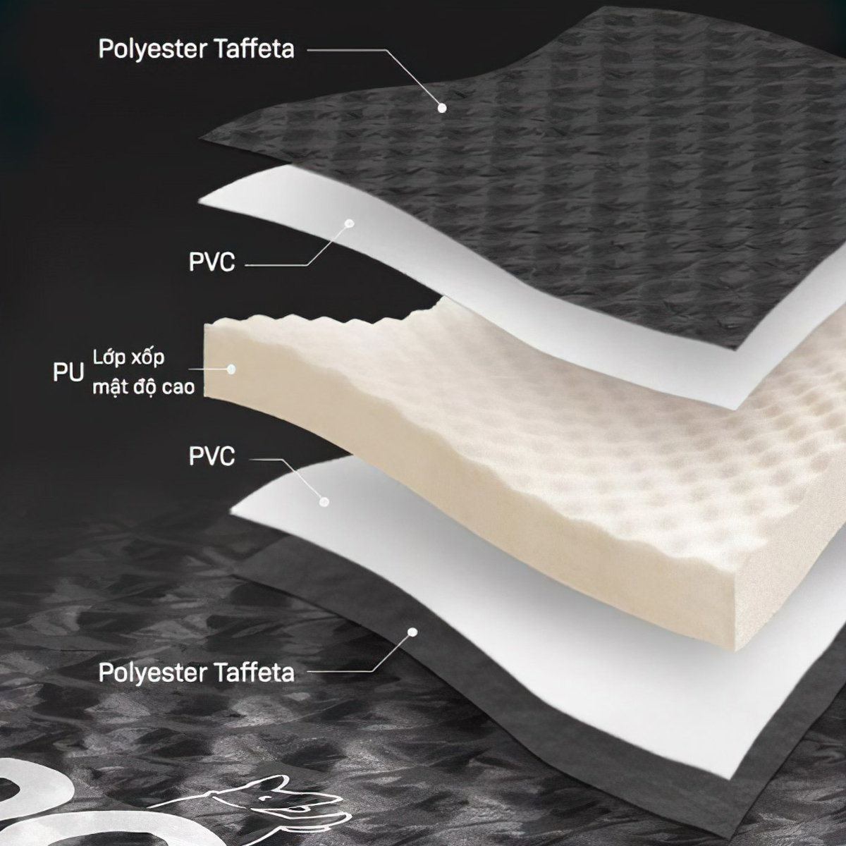 Nệm Hơi Tự Bơm Cắm Trại Blackdog