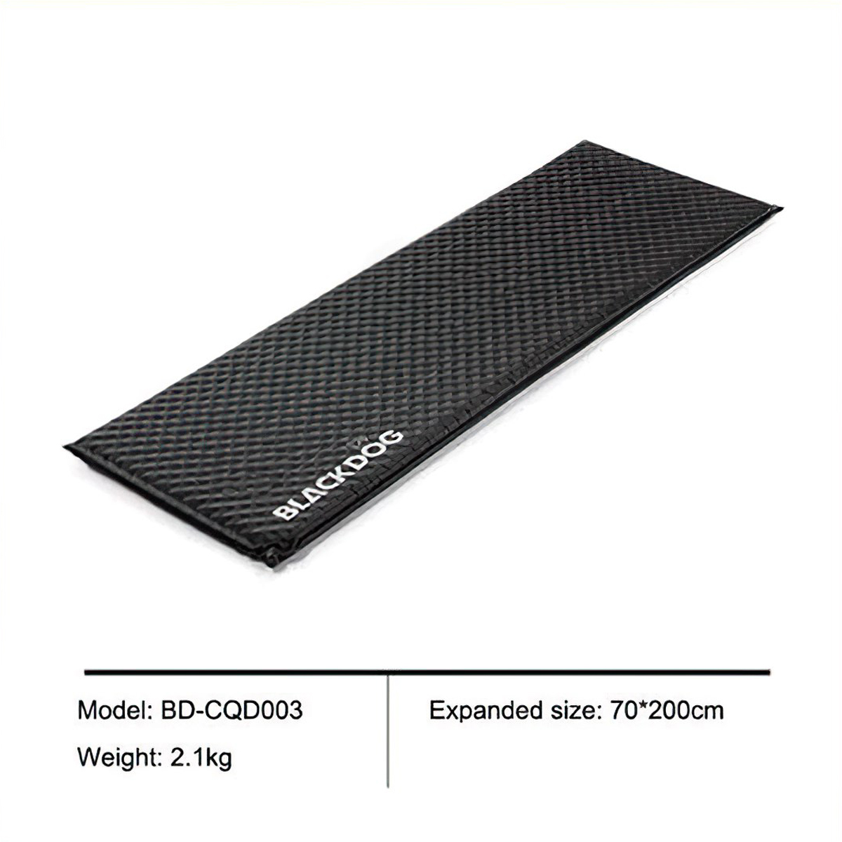 Nệm Hơi Tự Bơm Cắm Trại Blackdog