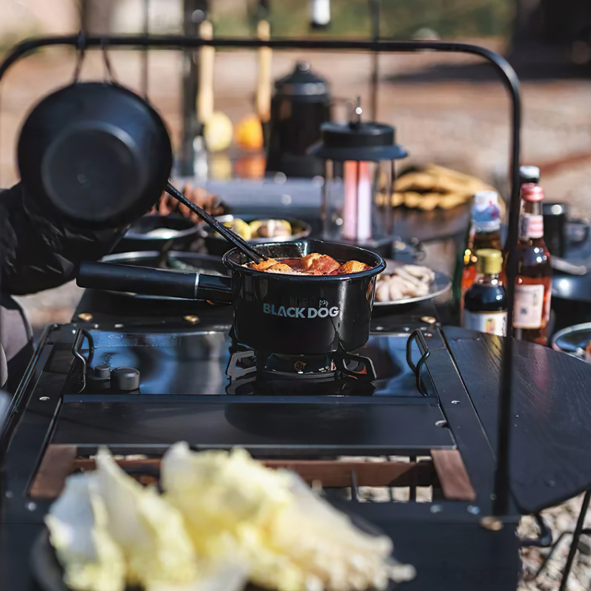 Blackdog BD-YC010 Nồi Tráng Men Cho 1-2 Người Cắm Trại