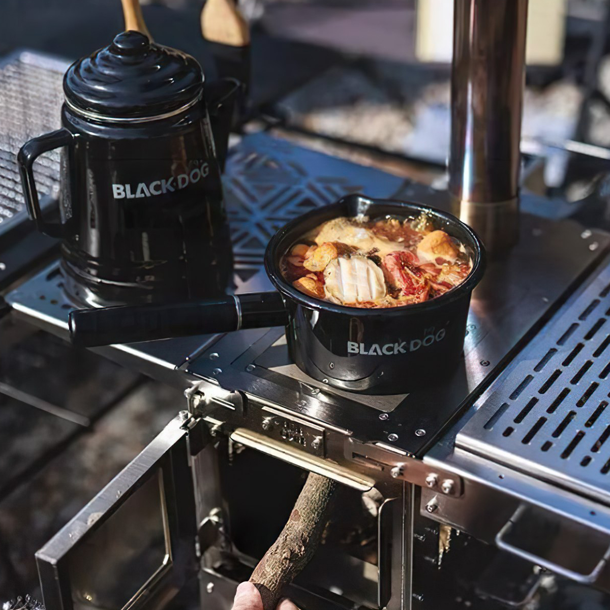 Blackdog BD-YC010 Nồi Tráng Men Cho 1-2 Người Cắm Trại