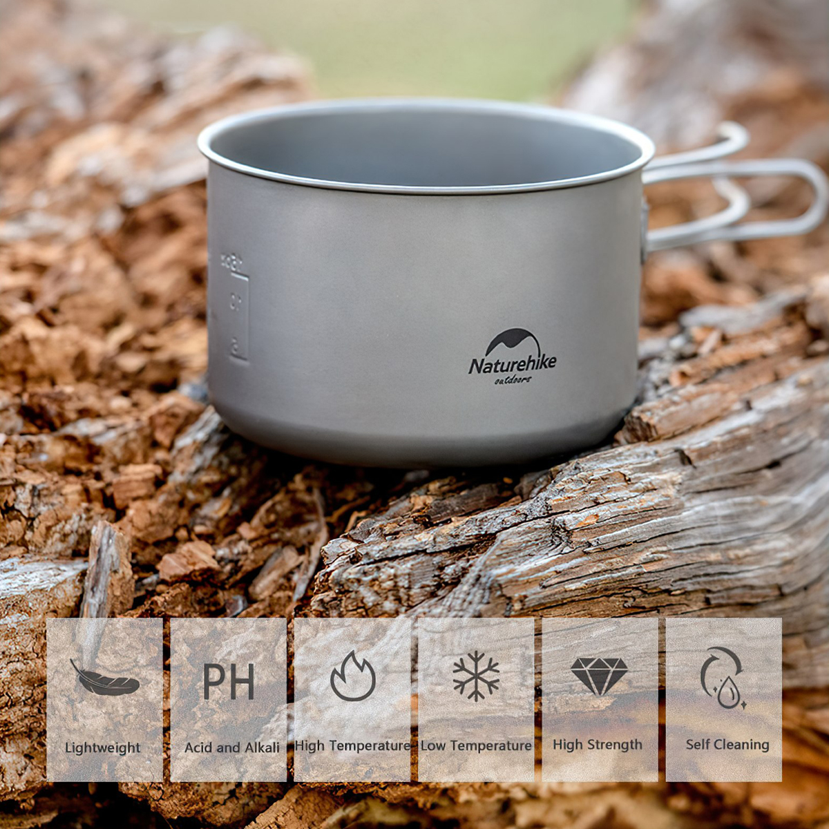 Naturehike Nồi Dùng Trong Các Chuyến Đi Cắm Trại Dã Ngoại