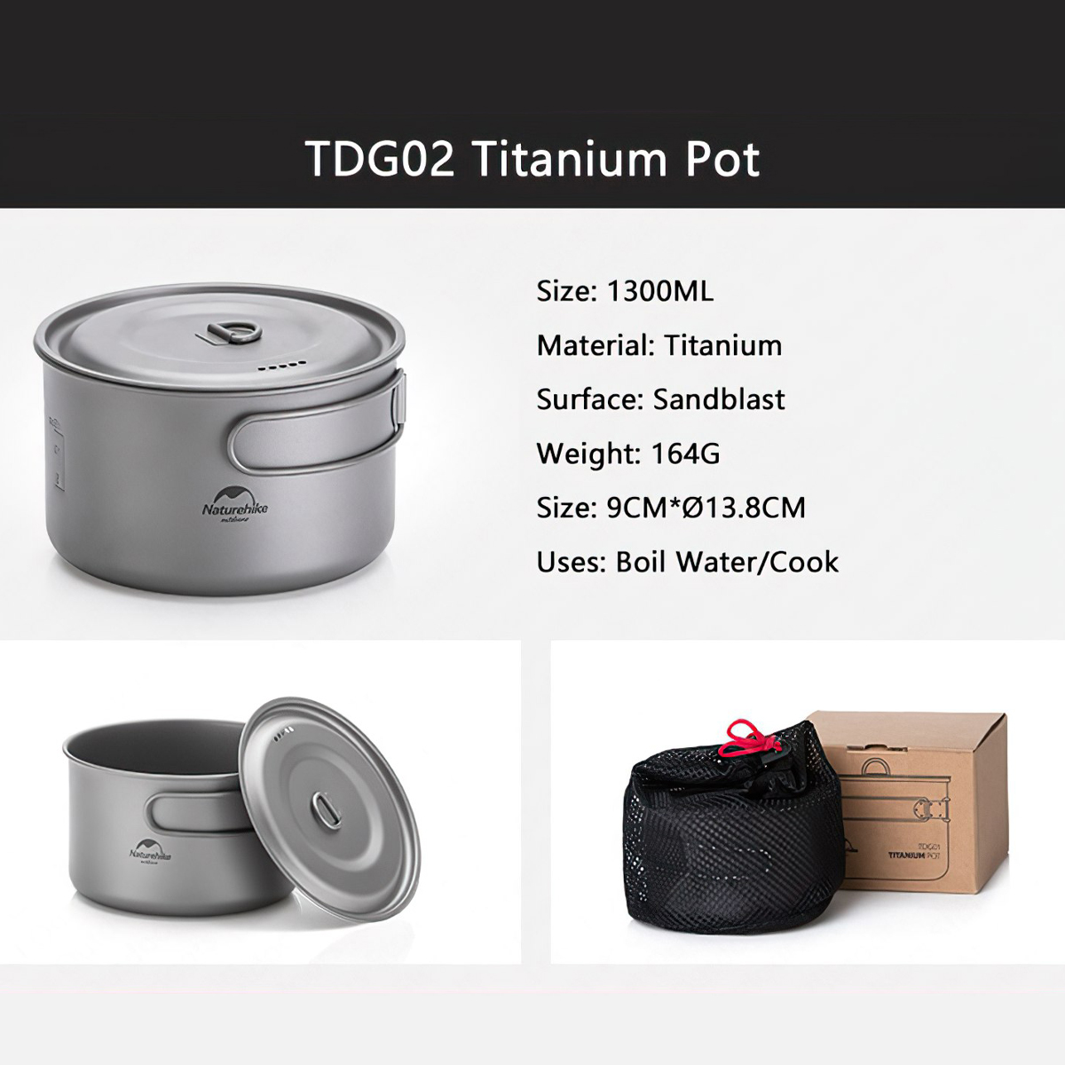 Naturehike Nồi Dùng Trong Các Chuyến Đi Cắm Trại Dã Ngoại