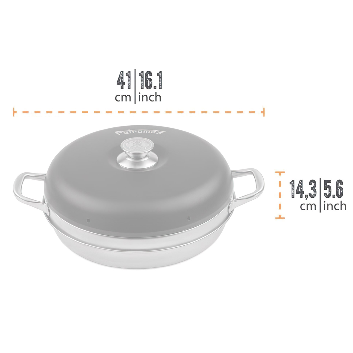 Petromax Camp Oven Nồi Nướng Nhiệt Cắm Trại Đa Năng